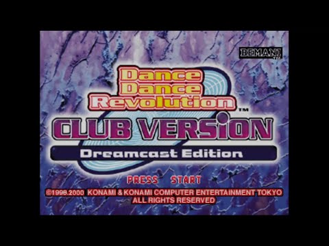 Dance Dance Revolution CLUB VERSION Dreamcast Edition