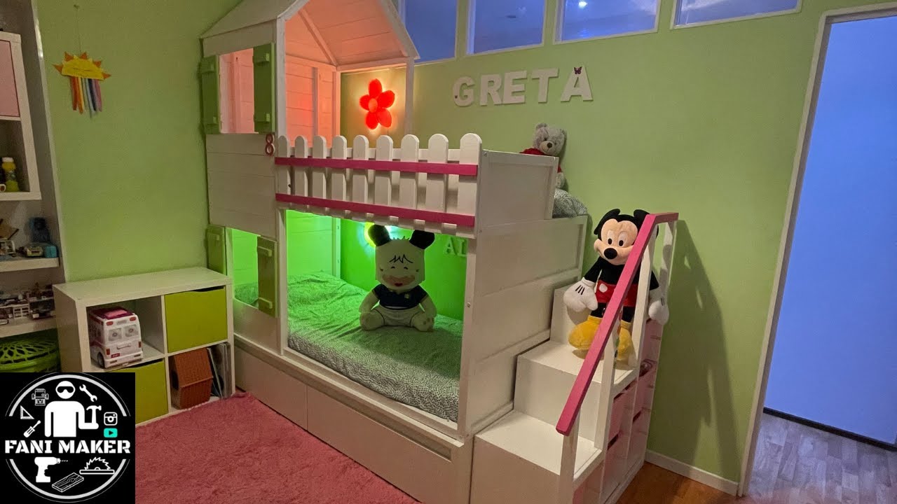 Watch Now IKEA HACK 2.0! Ho rifatto il letto a castello per i bambini , usando Kura, Malm e Trofast! IKEA HACK 2.0! Ho rifatto il letto a castello per i bambini , usando Kura, Malm e Trofast!