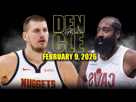 Denver Nuggets vs Cleveland Cavaliers Full Game Highlights – February 9, 2026 | NBA Season