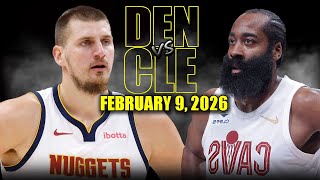 [검증마트] 2월 11일 덴버 너기츠 VS 클리블랜드 캐벌리어스 하이라이트