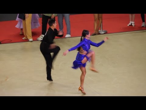 Matheo RECIO & Rose MARQUEZ, Jive - Championnat de France Latine 2024, Finale Juniors II