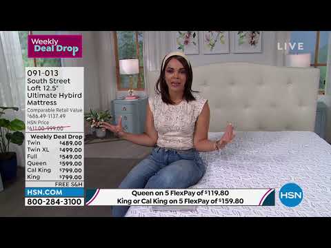 South Street Loft 12.5" Ultimate Hybrid Mattress  Twin