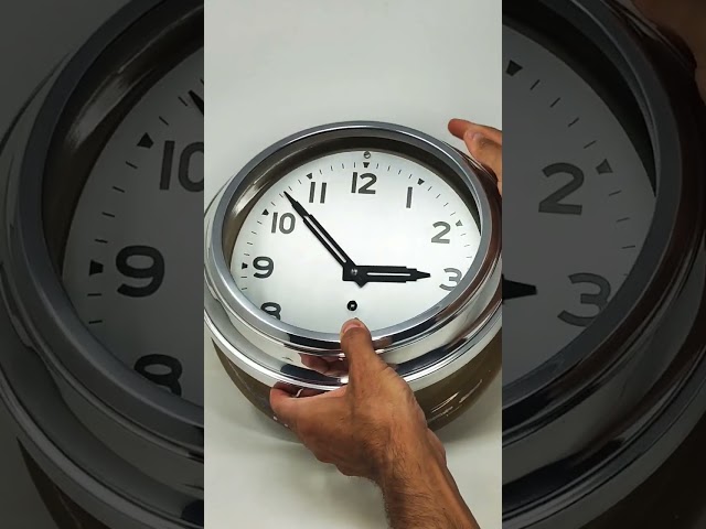 Vídeo relacionado con ImprovingLife The Gears Clock - Reloj de pared con mecanismo de movimiento real, línea Inglaterra (negro vintage, 24 pulgadas (60 cm))