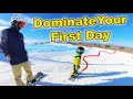 LEARN TO SNOWBOARD IN 10 MINUTES