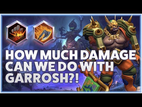 Garrosh Decimate - HOW MUCH DAMAGE CAN WE DO WITH GARROSH?! - Grandmaster Storm League