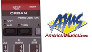 Video thumbnail for Nord Electro 5D Organ - Nord Electro 5D 73 73-Key Keyboard by American Musical Supply