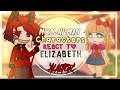 Non Human Characters React To Each Other Alastor Elizabeth Part 2 2 Original Gacha Club