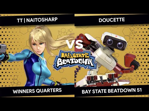 Bay State Beatdown 51 - Doucette (ROB) vs TT | naitosharp (Zero Suit Samus) - Winners Quarters
