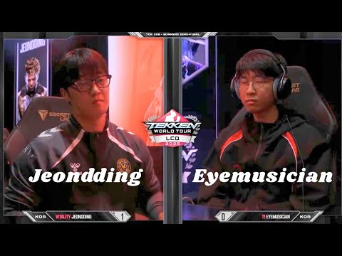 Tekken 8 – LCQ 2025: Eyemusician (Yoshimitsu) vs Jeondding (Eddy) | TWT