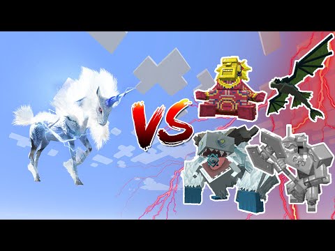 Kirin VS Mowzie's Mobs - Mob Battles In Minecraft