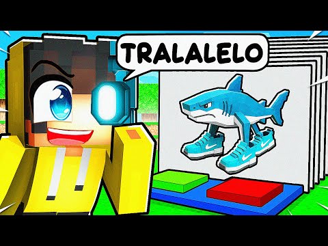 Brainrot Tahmin Etme Yarışmasında YAPAY ZEKA ile Trolledim! 🤖 | Minecraft