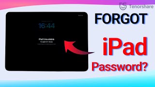 Forgot iPad Password? How to Unlock iPad without Password