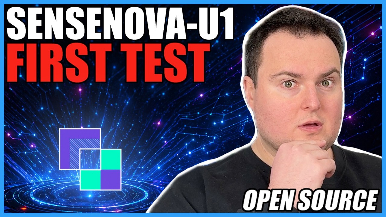 SenseNovaU1 video preview