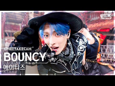 [단독샷캠4K] 에이티즈 'BOUNCY (K-HOT CHILLI PEPPERS)' 단독샷 별도녹화│ATEEZ ONE TAKE STAGE @SBS Inkigayo 230618