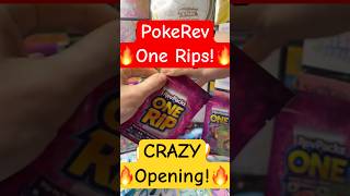 CRAZY PokeRev One Rip Mystery Pokemon Pack Opening! #pokemon #pokémon #pokemoncards #pokemontcg #fyp