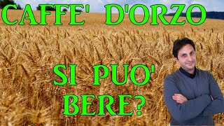 POSSO BERE IL CAFFE' D'ORZO - Benefici e lati negativi di questa bevanda