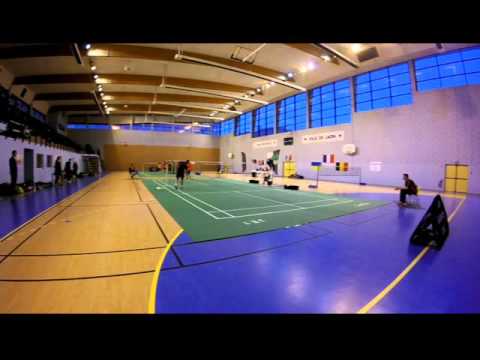 Badminton - ICN3 - J6 - LAON  - AMIENS - SH1 - 2015/2016