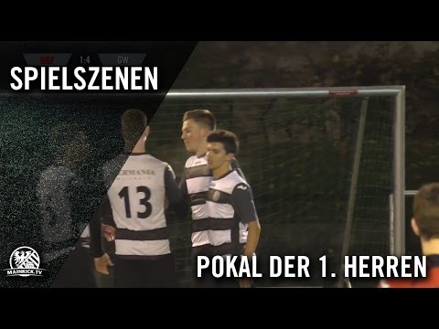 SV Hofheim 09 - Germania Weilbach (4. Runde, Pokal der 1. Herren 2016/2017) - Spielszenen