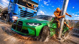 Download lagu Epic Drift Car Crashes #01 | BeamNG.Drive Compilation mp3
