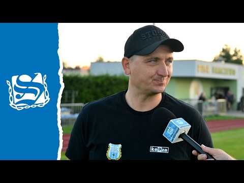 Michał Kraszewski po sparingu Pisa Barczewo - Stomil Olsztyn 1:1