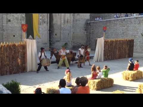 Les pies, fête médiévale de CRUAS 2012