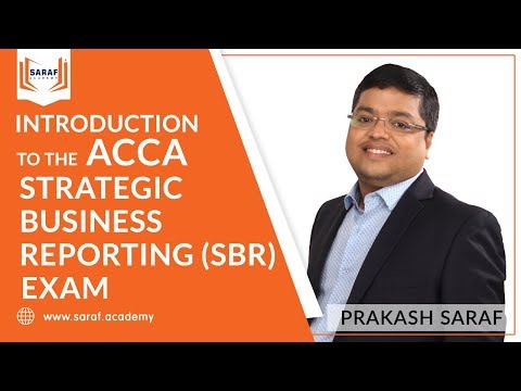 Introduction to the ACCA Strategic Business Reporting (SBR) Exam