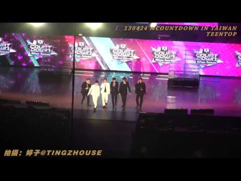 130425 Mcountdown in Taiwan - Teentop