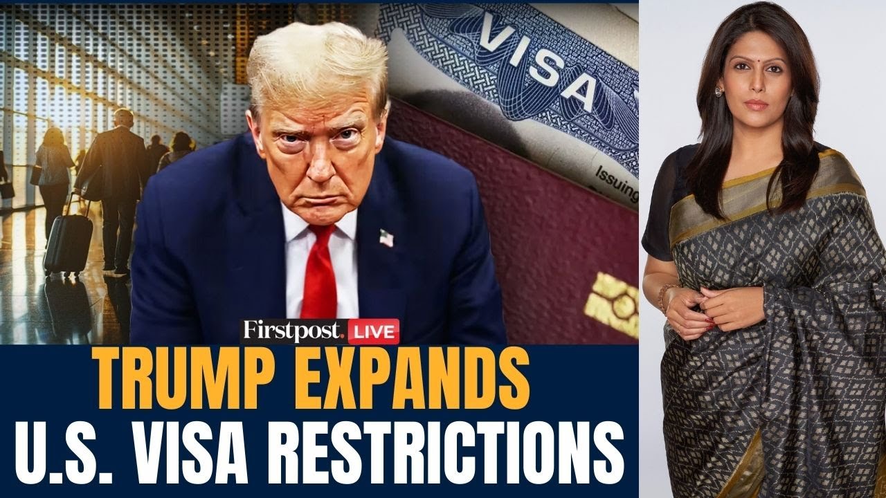 LIVE: US Visa Crackdown: Trump Halts Immigrant Visas for 75 Countries | Vantage with Palki Sharma