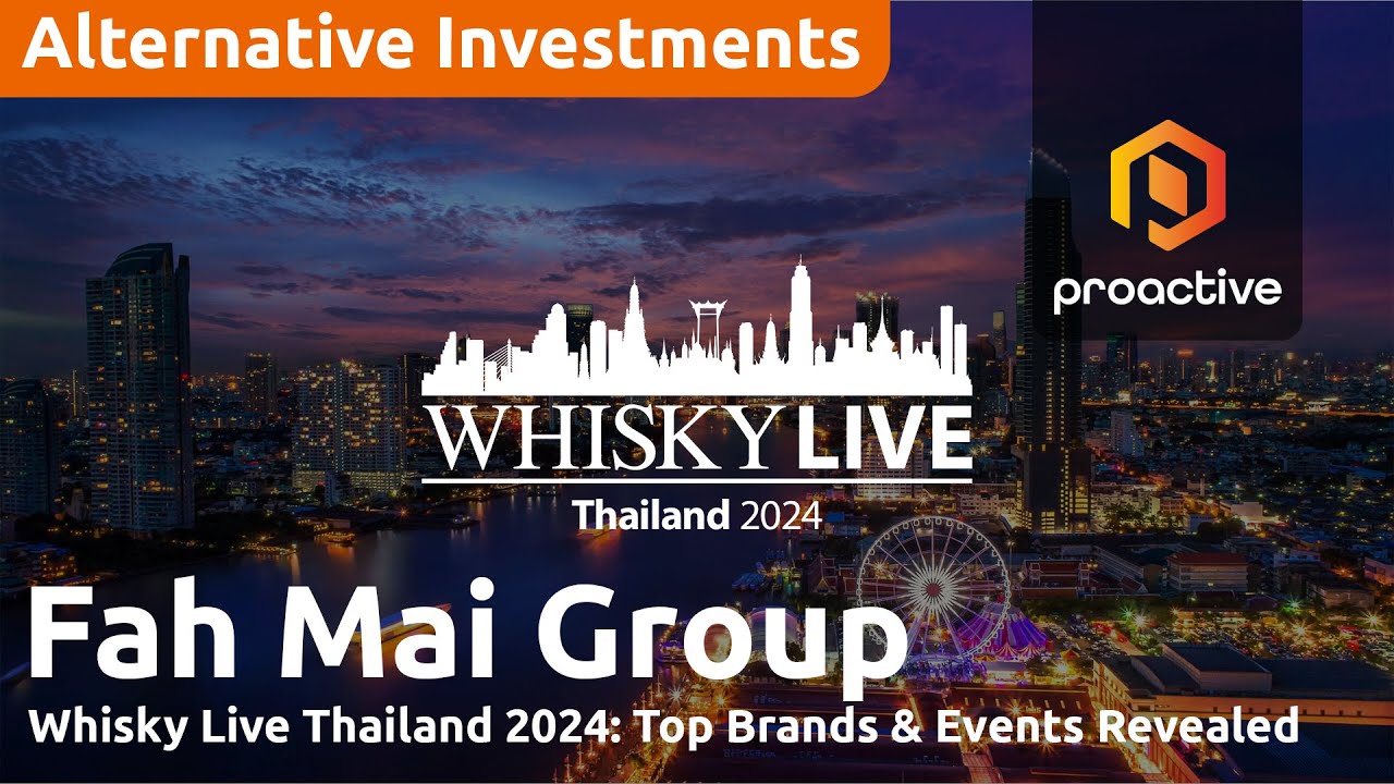 Fah Mai’s Jacob Carter on Whisky Live Thailand 2024 highlights