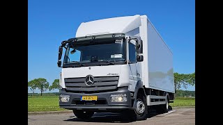 Camion fourgon Mercedes-Benz ATEGO 1324 13.5T AIRCO TAILLIFT à vendre - Image 4 | Autoline MA Camion fourgon Mercedes-Benz ATEGO 1324 13.5T AIRCO TAILLIFT | Image 4 - Autoline