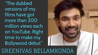 Sreenivas Bellamkonda interview with Rajeev Masand | Chatrapati remake video