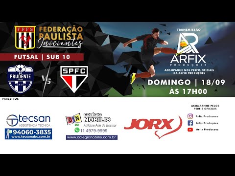 AD PRUDENTE x SÃO PAULO - FUTSAL SUB 10