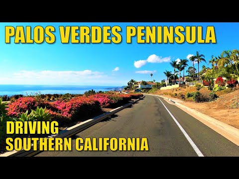 🚗Driving Around PALOS VERDES PENINSULA, CALIFORNIA