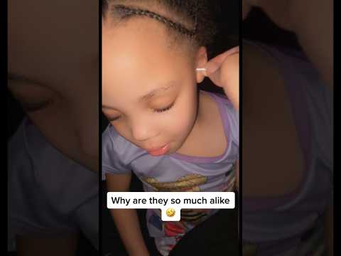 Nova and Jordan love getting their ears cleaned #nova #foryou  #fyp #kids #funny