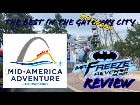 Video review of Mr. Freeze Reverse Blast by 716 Coasters