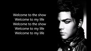 Adam Lambert - Welcome to the Show feat. Laleh (lyrics)