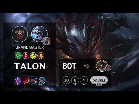 Talon Bot vs Jhin - BR Grandmaster Patch 10.13