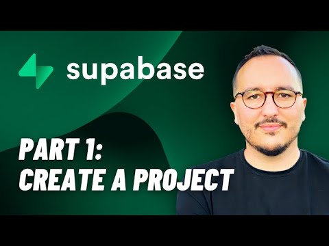 Create a project with Supabase — Course part 1