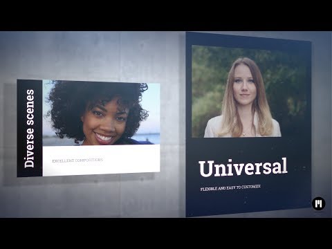 Concrete Gallery Slideshow Template for Apple Motion & FCPX - MotionVFX