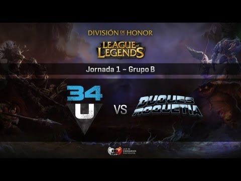 34united vs Duques de Roquetia - División de Honor de League of Legends (Ep. 2)