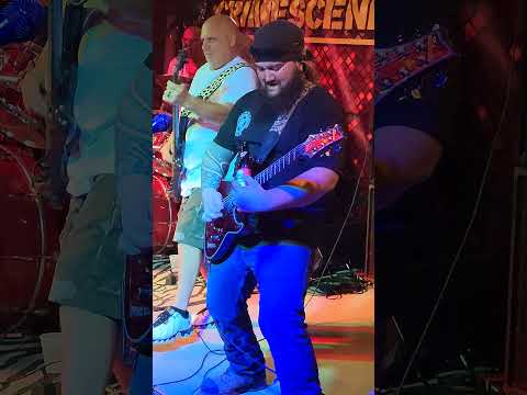 Josh Smith | Crimescene Reunion Show | GUITAR SOLO & BAD TO THE BONE COVER