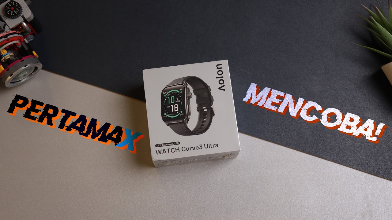 PERDANA Nyobain Watch-nya Aolon: Watch Curve3 Ultra! Curved AMOLED Nih!