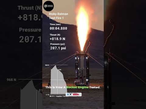 How Rocket Engines Are Tested 🚀 Incredible Aerospace Engineering #engineering