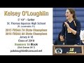 Kelsey O'Loughlin--2016 State of Florida 8A Championship victory 