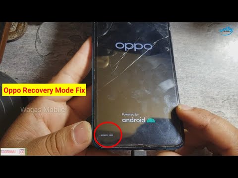 How to fix Recovery Mode Problem Oppo - Oppo A12 Recovery Mode Solution by Waqas Mobile
