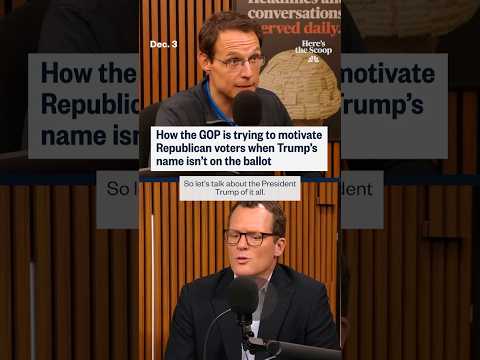 How the GOP is trying to motivate Republican voters when Trump's name isn't on the ballot