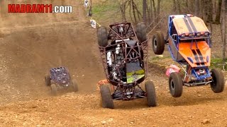 4 WIDE ROCK BOUNCER KNOCKOUT RACING IS INSANE