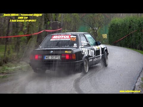 Dawid SMÓŁKA / Przemysław GRODZKI - BMW E30 - 3 Rajd Grodzki 29-10-2017