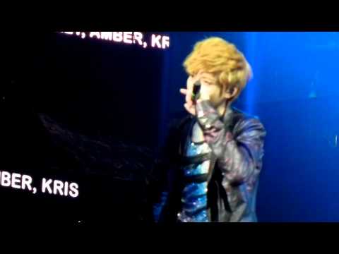 120520 (fancam) Like A G6 Kris Amber Key at SMTOWN12