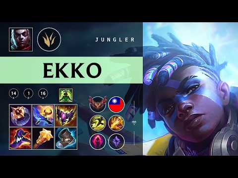 Ekko Jungle vs Elise - TW Grandmaster Patch 26.02